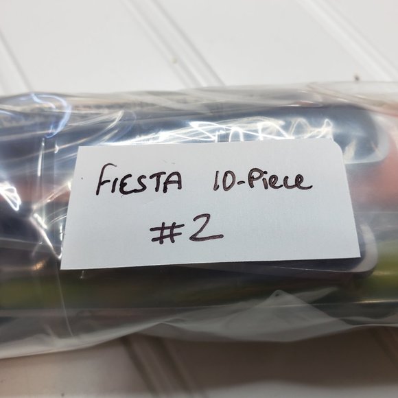 Fiesta 10-Piece Merengue Flatware Silverware Stainless Steel Multicolor - Picture 11 of 11
